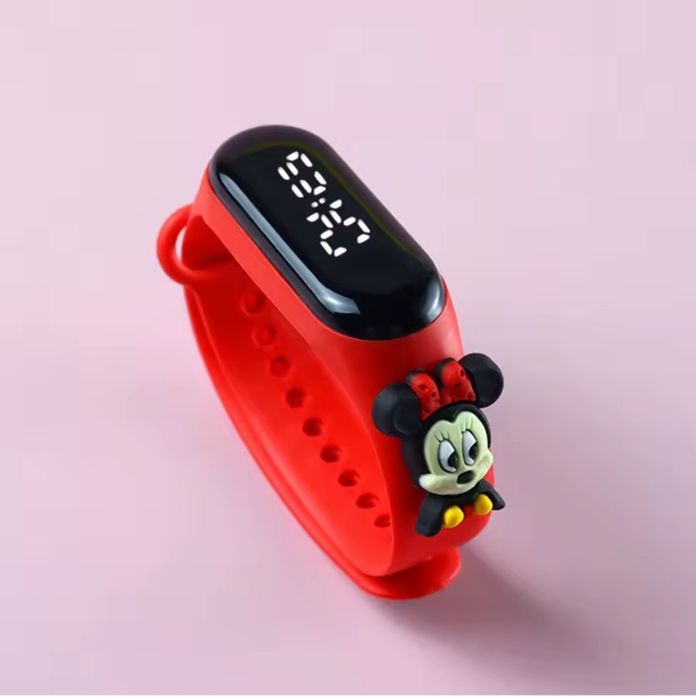 Disney Red Minnie Mouse Kids Digital Watch